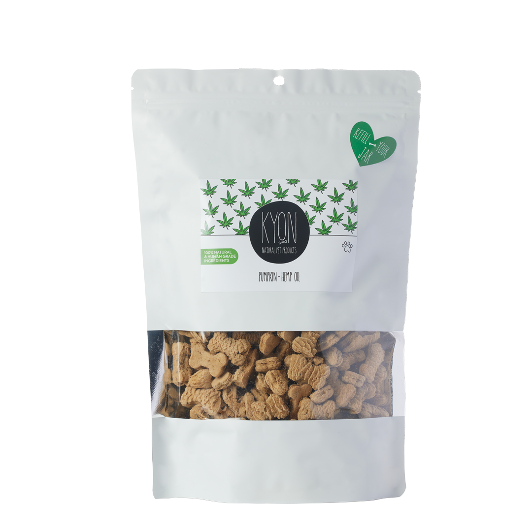 Vegan treats with Hemp Oil & Pumpkin