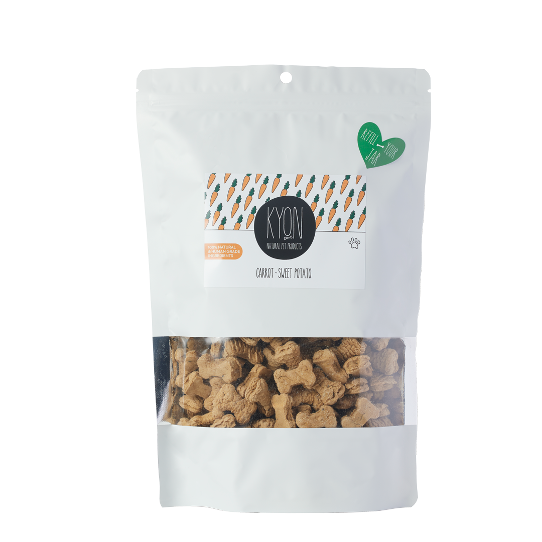 Vegan treas carrot & sweet potato