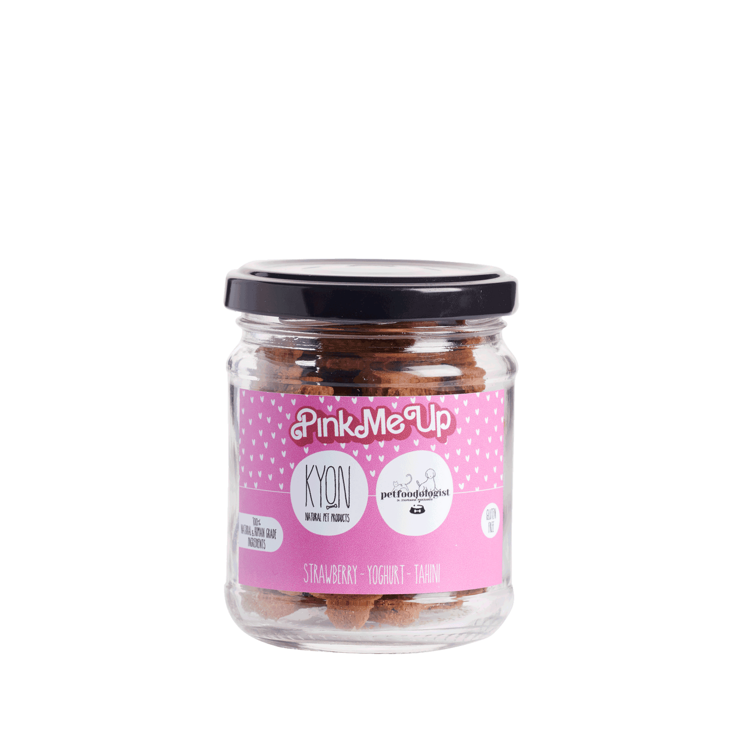 Treats With Strawberries-Yogurt-Tahini