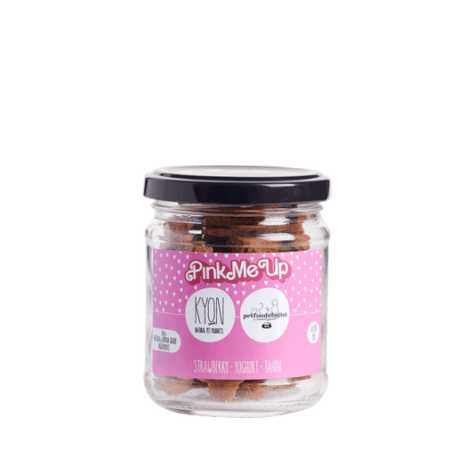 Treats With Strawberries-Yogurt-Tahini