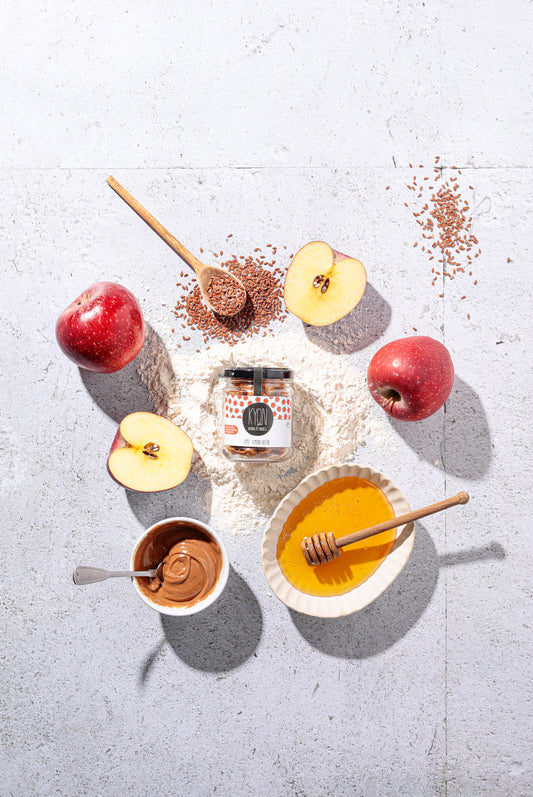 Vegan Treats with APPLE & ALMOND BUTTER