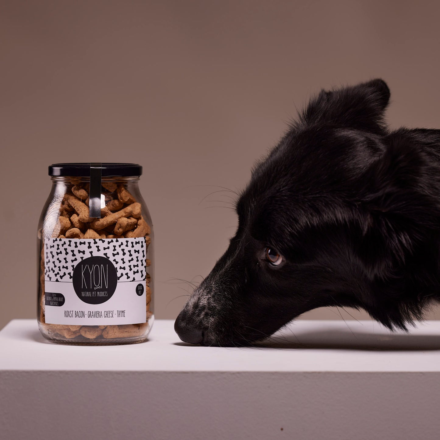 Treats With Roast bacon – Graviera Cheese – Thyme