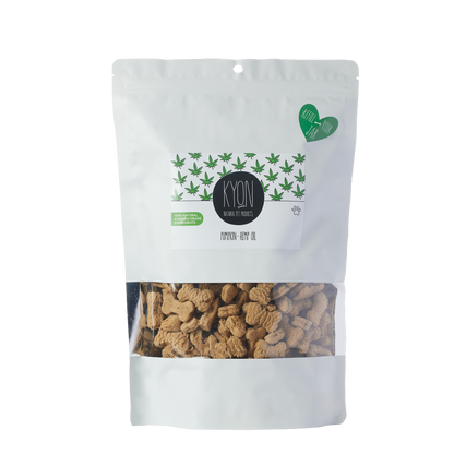 Vegan treats with Hemp Oil & Pumpkin