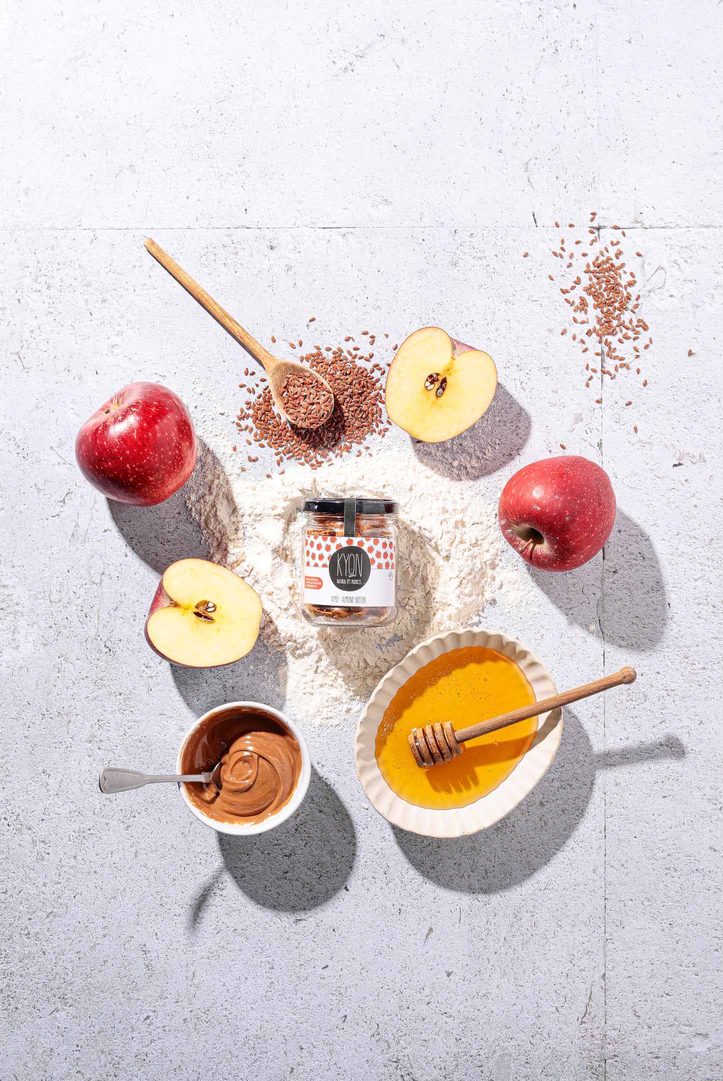 Vegan Treats with APPLE & ALMOND BUTTER