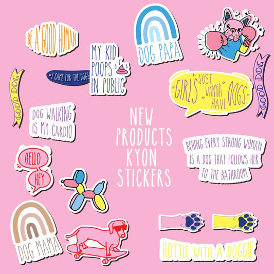 Kyaoken Sticker Kyon Stickers – Kyon Natural Pet Products